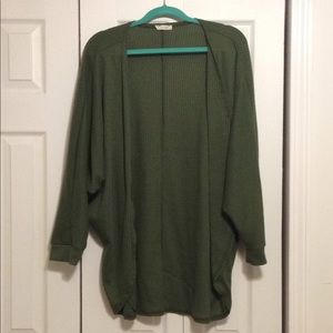 Green Cardigan, size XL